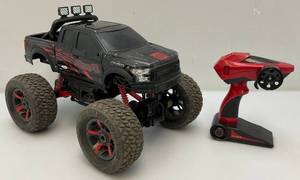 lot 140 image: Vintage New Bright RC Monster Truck (Untested)