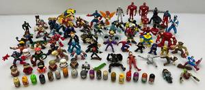 lot 148 image: Group Of Misc. Vintage Miniature Action Figures