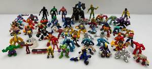 lot 150 image: Group Of Misc. Vintage Miniature Action Figures