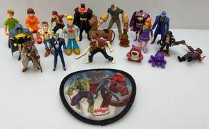 lot 152 image: Group Of Misc. Vintage Action Figures Including Scooby Doo And More