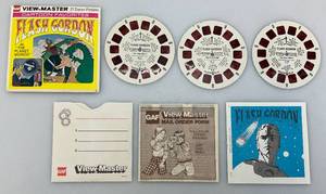 lot 178 image: 1976 GAF Brand (View-Master) 21 Stereo Pictures Flash Gordon In The Planet Mongo (Seems Complete)