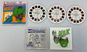 lot 181 image: 1978 GAF Brand (View-Master) 21 3D Pictures The HULK (Seems Complete)