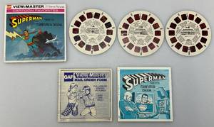 lot 184 image: 1976 GAF Brand (View-Master)  21 Stereo Pictures Superman Meets Computer Crook (Seems Complete)