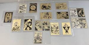 lot 185 image: Vintage ROCKETEER Postcards By Dave Stevens (In Protective Holders)