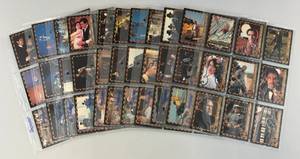 lot 187 image: Vintage ROCKETEER Trading Cards (In Protective Sleeves)