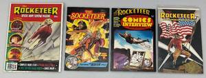lot 190 image: Misc. ROCKETEER Comics And More (Some In Protective Sleeves)