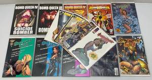 lot 191 image: Misc. Comics & Graphic Novels Including Danger Girl, BOMB QUEEN & More (BAGGED & CARDED)