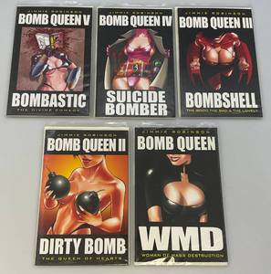 lot 192 image: Image Graphic Novel Comics By Jimmie Robinson BOMB QUEEN Vol. 1-5 (Bagged & Carded)