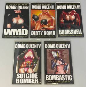 lot 210 image: Image Graphic Novel Comics By Jimmie Robinson BOMB QUEEN Vol. 1-5 (Bagged & Carded)
