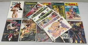 lot 215 image: Misc. Comics Including WEBWITCH & More (Bagged & Carded)