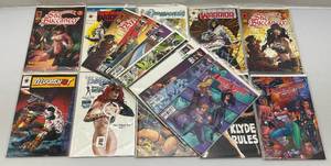 lot 220 image: Misc. Comics Including DANGER GIRL & More (Bagged & Carded)