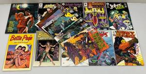 lot 225 image: Misc. Comics Including BARB WIRE (Bagged & Carded) & More