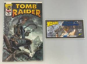 lot 233 image: Tomb Raider #12  Special limited Offer Comic With COA (Bagged & Carded)