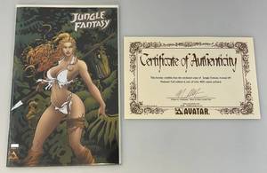 lot 235 image: Jungle Fantasy Annaul #1 Platinum Foil Limited Edition 1400 (Bagged And Carded)