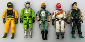 lot 242 image: Vintage 1980s GI Joes