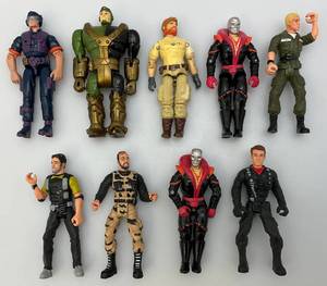 lot 250 image: Misc. Action Figures Including GI Joes & More