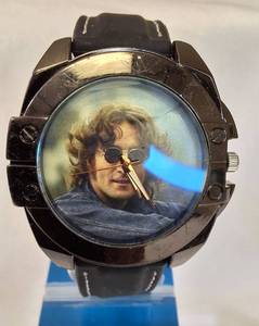 lot 50 image: Geneva  Mens John Lennon Watch- One of a Kind