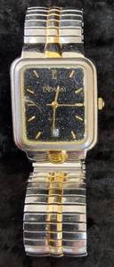 lot 54 image: Embassy   Analog Quartz Watch Black Dial Stainless Steel Silver Band