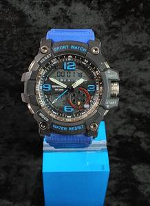 lot 58 image: SANDA  Mens Watch Dual Display (Quartz & LED electronic digital)