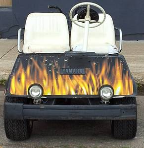 lot 1 image: Classic  1981  YAMAHA    Golf Car