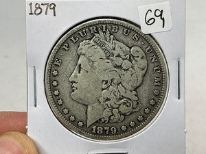 lot 69 image: 1879 Morgan Silver Dollar