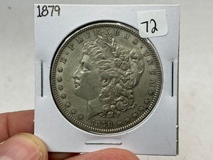 lot 72 image: 1879 Morgan Silver Dollar