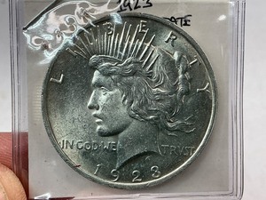 lot 89 image: 1923 Peace Silver Dollar