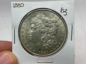 lot 103 image: 1880 Morgan Silver Dollar
