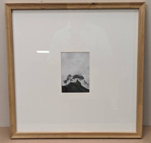 lot 34 image: 20 x 20 Matted Gallery Frame Natural Wood - Threshold designed with Studio McGee