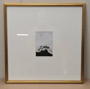 lot 10 image: 20 x 20 Wall Frame Antique Brass - Threshold designed with Studio McGee