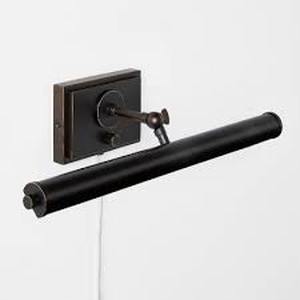 lot 68 image: Wall Plug-in Sconce Black - Threshold designed with Studio McGee - Oil Rubbed Bronze