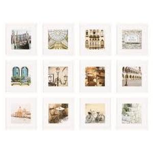lot 117 image: Gallery Perfect (Set of 12) Photo Frames - 12 x 12 - White