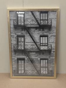 lot 179 image: 16 x 24 Master & Co. Highline Picture Frame - Brass