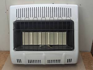 lot 25 image: 30,000 BTU Vent Free Radiant Natural Gas or Propane Dual Fuel Space Heater - Damaged Button