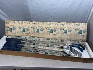 lot 20 image: Set of Vintage RAM Golf Clubs with Box