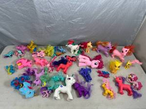 lot 28 image: Assorted My Little Ponies and More