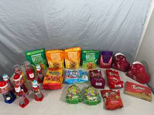 lot 48 image: Assorted Candy, Almond Roca, Turtles, Brownie Brittle, Gumballs, and More