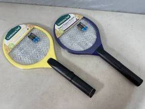 lot 79 image: 2 New Electric Fly Swatters
