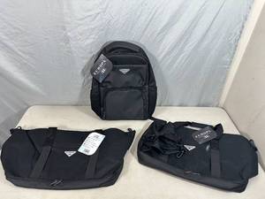 lot 82 image: New Backpack and 2 New 18 inch Duffle Bags