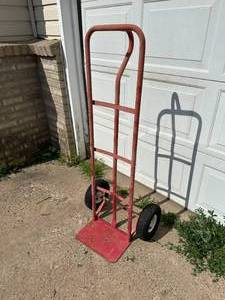 lot 4 image: 2 Wheel Dolly  Upright Cart - Needs Tires