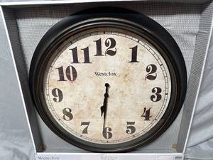 lot 122 image: New Large Wall Clock