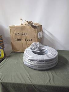 lot 10 image: 100 Feet of 12 Inch Electrical Conduit with Fittings