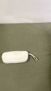 lot 109 image: White Coach Wristlet with Pink Interior