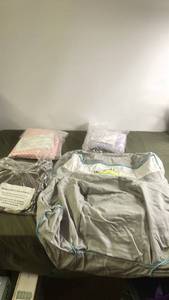 lot 183 image: Set of 2 Pottery Barn Kids Anywhere Beanbag Slipcovers