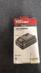 lot 204 image: 2 - Hyper Tough 20V Max Fast Charger with LCD Display