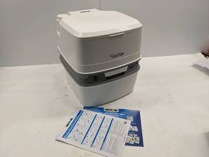 lot 100 image: PORTABLE CAMPING TOILET