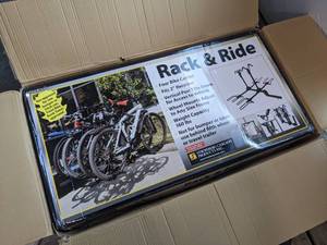 4-BIKE FOLDING HITCH RACK