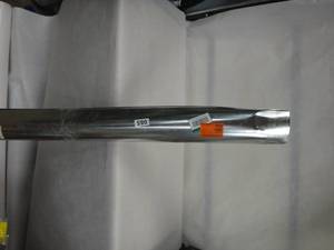 lot 59-I2025 image: Master Flow 4 in. x 5 ft. Round Metal Duct Pipe