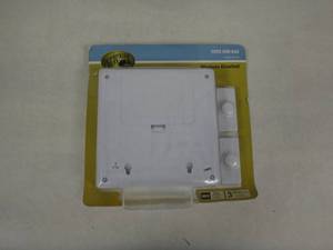 lot 61-I2025 image: Hampton Bay Wireless Battery Operated Doorbell Kit with 2 Wireless Push Buttons, White