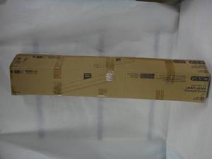 lot 88-I2025 image: Commercial Electric 1-Pack 4 ft. White Integrated LED Wrap Light with Motion Sensor and Adjustable CCT plus Night Light at 4000 Lumens